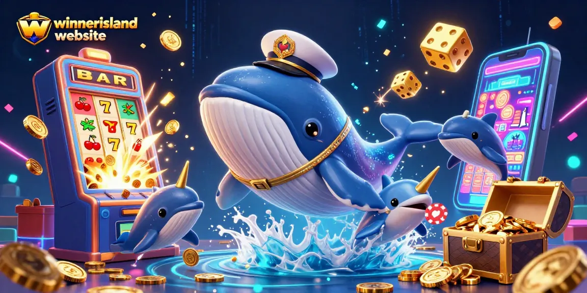 Experience exciting gameplay at the winnerisland website with vibrant characters and dynamic casino elements!