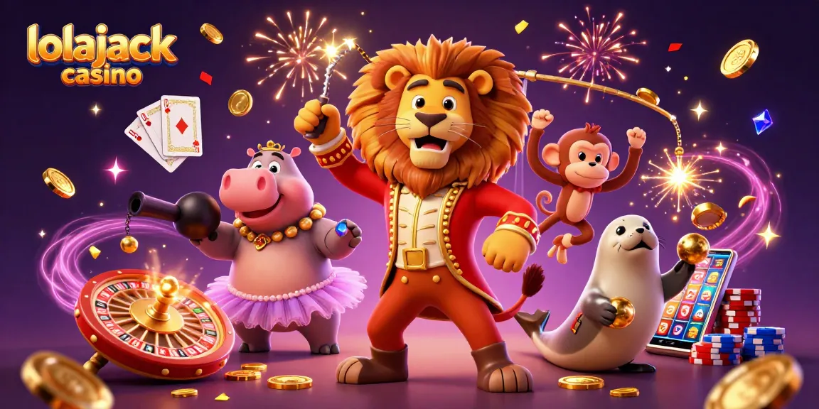 Engage with the thrilling experience of lolajack casino featuring vibrant characters and dynamic game elements.